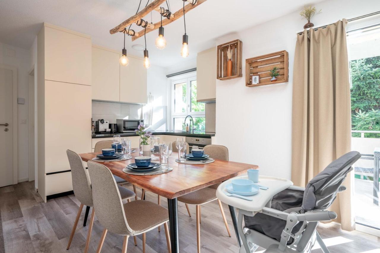 Moderne Wohnung Mit Parkplatz 오스터문디겐 외부 사진